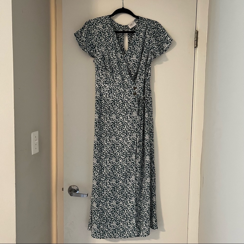 Sienna Sky Green Floral Dress